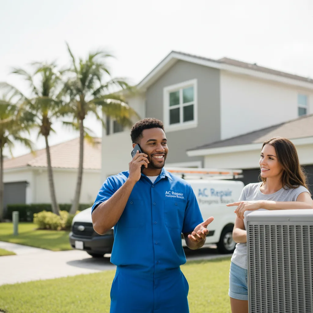 AC Repair Pompano Beach customer support in Alameda